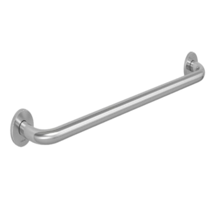 Barra De Apoio Lateral De Acessibilidade Conforto Inox Polido Deca 80cm