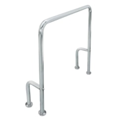 Barra De Segurança Sanitário Alumínio 90x80x22cm Sicmol