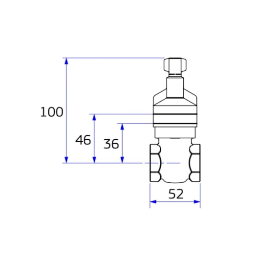 Base De Registro De Gaveta 3/4 4509 Deca - Imagem principal - ee11f100-4899-4530-ae74-28cc12e08dc1