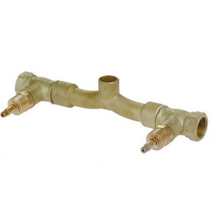 Base Misturador Para Chuveiro Soldável Com 1/2 Volta 3/4 Docol