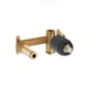 Base Monocomando Para Lavatório De Parede Cala Matte Black Roca - 76d83048-9088-4d93-b07f-5654900f7e4e