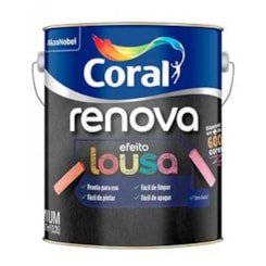 Base Renova Efeito Lousa Acetinado 3,2L Coral