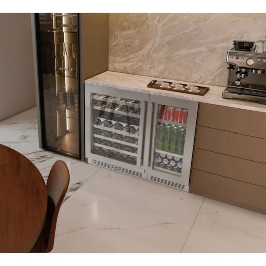 Beer Center Senses Dual Zone T Smart 27 Garrafas Tramontina - Imagem principal - 977f2d3b-724d-4f7b-887a-04dea24d6e1f