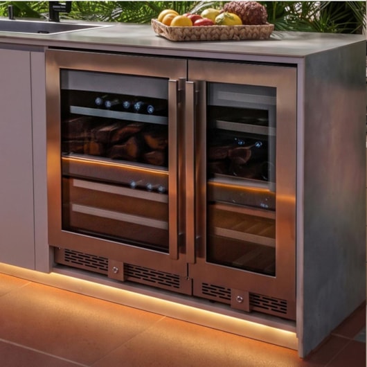 Beer Center Senses Dual Zone T Smart 27 Garrafas Tramontina - Imagem principal - 90f3997e-2fbb-44bf-9f5b-ae816706557f