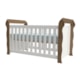 Berço Mini-Cama Lara Branco/Amadeirado Carolina Baby Cb001 - 6601c300-a3ab-49f2-983d-675dc7a06024