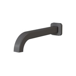 Bica de Parede para Banheiro/Lavabo  Barbara Dundes 1184 BK800 Preto Fosco Fani