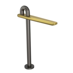 Bica Para Lavatorio De Mesa M Memphis Deca You Dark Antracite e Dynamic Gold Deca