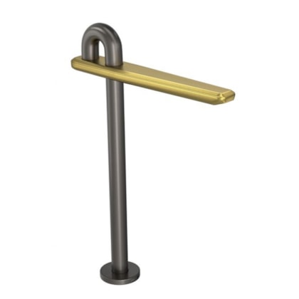 Bica Para Lavatorio De Mesa M Memphis Deca You Dark Antracite e Dynamic Gold Deca