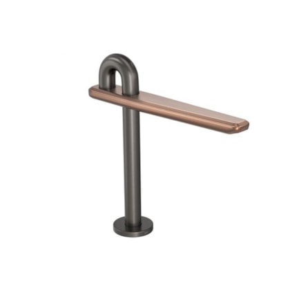 Bica Para Lavatorio De Mesa P Memphis Deca You Dynamic Peach e Dark Antracite Deca