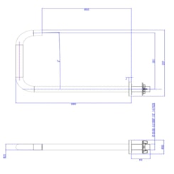 Bica Para Lavatório De Mesa Quadrada G Decayou Inox Deca