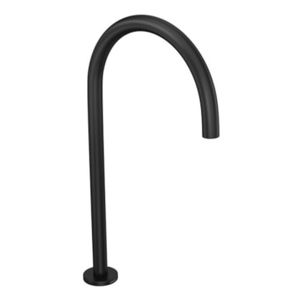 Bica Para Lavatório De Mesa Redonda G You Black Mate Deca