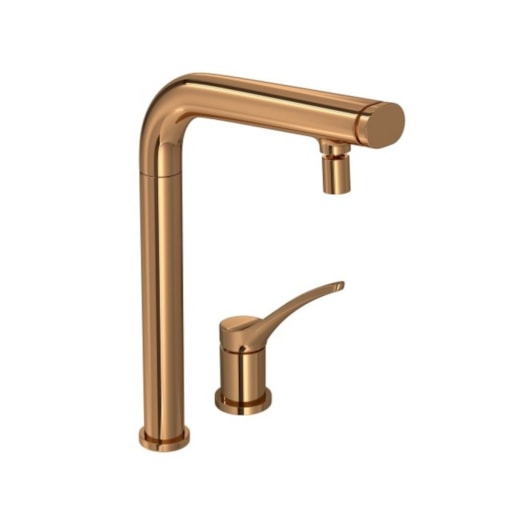 Bica Para Monocomando De Cozinha De Mesa You Click Red Gold Deca - Imagem principal - 68dc57a0-6537-4ac0-81b1-d18f44eb94d0
