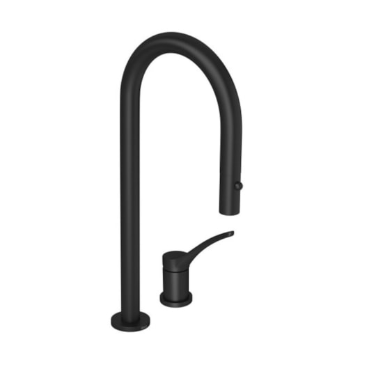 Bica Para Monocomando De Cozinha De Mesa You Curva Black Matte Deca - Imagem principal - 4d6f3e0b-7d9a-4b97-9a71-4f251ede6925