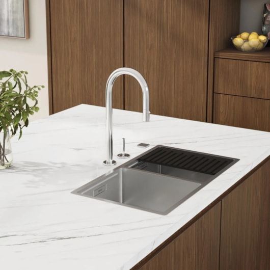 Bica Para Monocomando De Cozinha De Mesa You Curva Cromado Deca - Imagem principal - 2f824a51-4d29-47b4-acd1-ff6980a72b02