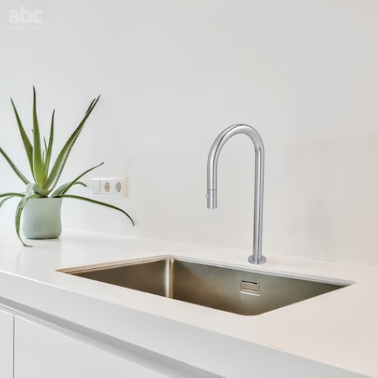 Bica Para Monocomando De Cozinha De Mesa You Curva Cromado Deca - Imagem principal - 8da8ec9a-e00c-4b86-8b9e-cb652df4236c