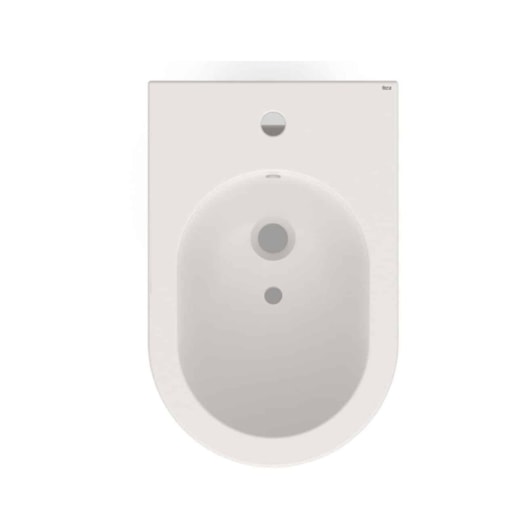 Bidê 1 Furo Com Furo Para Ducha e Com Ladrão Nexo Bege Roca - Imagem principal - 4925bfdc-cc3d-4309-ac9d-e33ddd225eaf