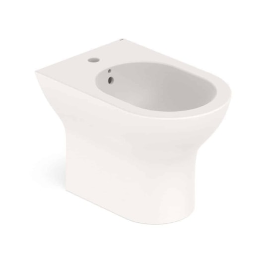 Bidê 1 Furo Com Furo Para Ducha e Com Ladrão Nexo Bege Roca - Imagem principal - b1a1f2cc-e1e3-4697-acc2-fcbf234adbde