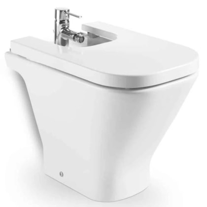 Bidê 1 Furo Sem Ducha Com Ladrão Gap Branco Roca