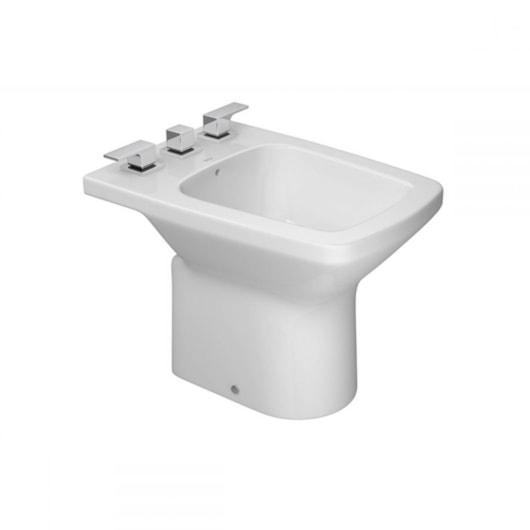 Bidê Clean Com 3 Furos B.46.17 Branco Deca - Imagem principal - 260f9ad8-97ca-4590-8e2b-c3d71caa9dab