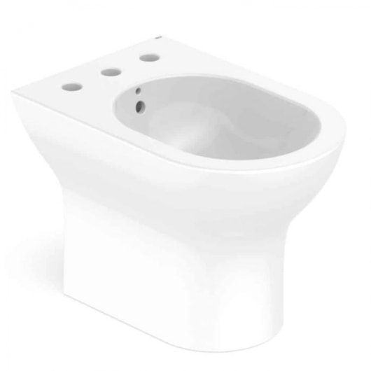 Bidê Com 3 Furos Para Ducha E Ladrão Nexo Branco Roca - Imagem principal - f48cebba-03c6-4ba3-80a3-da334334d1b2