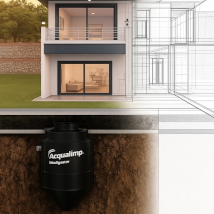 Biodigestor 9 Pessoas Acqualimp 1500L
