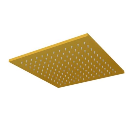 Bojo Para Chuveiro Dourado Kromma 30x30cm - Imagem principal - 3a3c9cde-6853-477a-8577-726da6a5fd24