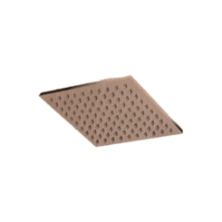 Bojo Para Chuveiro Rose Gold Escovado Kromma 30x30cm