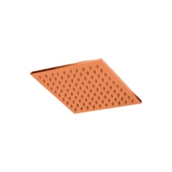 Bojo Para Chuveiro Rose Gold Matte Kromma 20x20cm