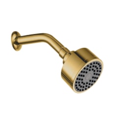 Bojo Para Ducha Articulada Abs Kr236 Gold Matte Kromma 8cm