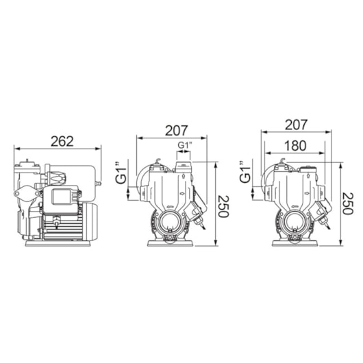 Bomba Pressurizador Água Fluxostato Pressostato PL400P 1/2 Cv 370W 40mca Bivolt Lorenzetti - Imagem principal - 96a864d6-cd7e-4c59-acb5-6a3f375414fb