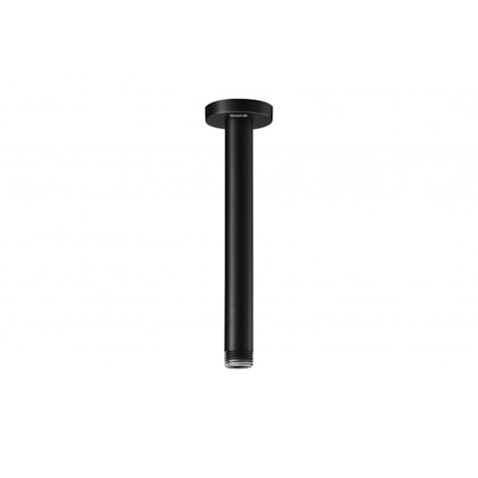 Braço Para Chuveiro De Teto Redondo Black Matte Roca 20cm - Imagem principal - 21332b98-5441-42d4-a7ad-0e7f55ba117a