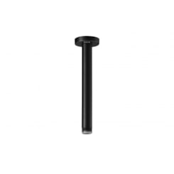 Braço Para Chuveiro De Teto Redondo Black Matte Roca 20cm