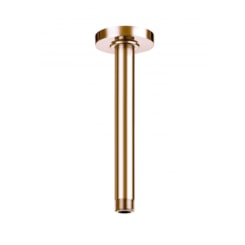 Braço Para Chuveiro De Teto Rose Gold Roca 20cm