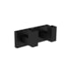 Cabide Duplo Para Banheiro Quadratta 2062 Black Matte Deca - 17fe5ef5-3c12-4a20-8f2b-94243fcf07fa