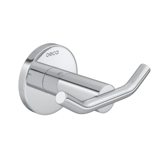 Cabide Duplo Soho Cromado Deca - Imagem principal - 36665e99-94e3-429a-9592-87a318386835