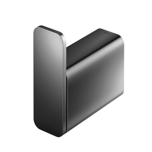 Cabide Flat Grafite Polido Docol - Imagem principal - e4e5a395-df9e-47e7-aa2e-89619b3e8aa8