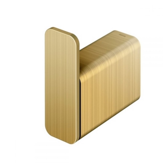 Cabide Flat Ouro Escovado Docol - Imagem principal - 00a3e58f-37ff-415f-9b9c-34dc03ce1d07