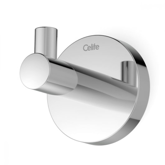 Cabide New City Cromado Celite - Imagem principal - bad19144-4fc2-44af-b899-a7fd2c7b4b96