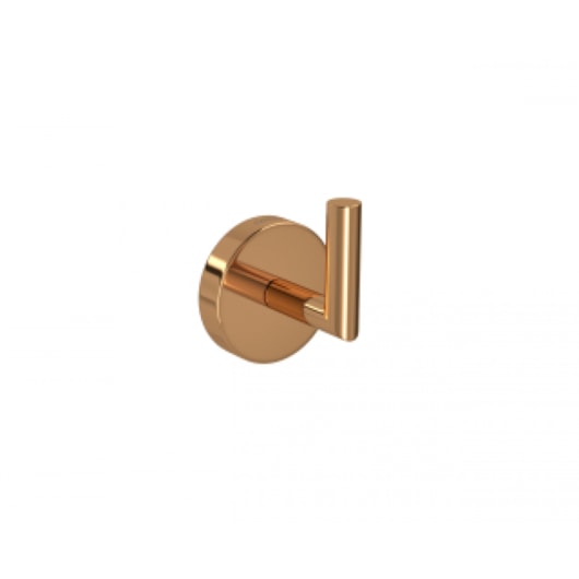 Cabide Para Banheiro Disco Red Gold Deca - Imagem principal - 8a19c4a6-9e0e-44fc-884c-6ccd2a8c33fb