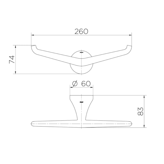 Cabide para Banheiro Duplo Mantis Cromado Docol - Imagem principal - ae584672-834c-44a6-8a6d-b558c09c76a8