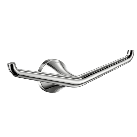 Cabide para Banheiro Duplo Mantis Cromado Docol - Imagem principal - df128b6d-7d01-4dee-8ae5-84dc68a030ae