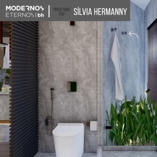 Cabide Para Banheiro Mínima Cromada Docol - Imagem principal - 08704391-0d52-420b-a858-bc6128a1cc04