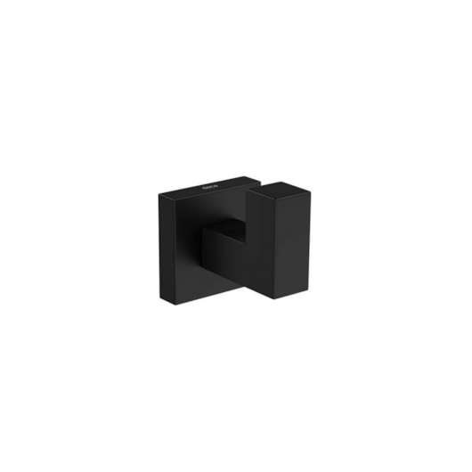 Cabide Para Banheiro Quadratta 2060 Black Matte Deca - Imagem principal - d394357d-fcf9-4a59-8c50-61cda8fdf285