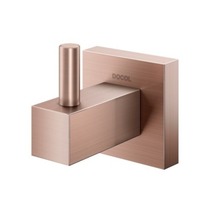 Cabide Para Banheiro Square Cobre Escovado Docol