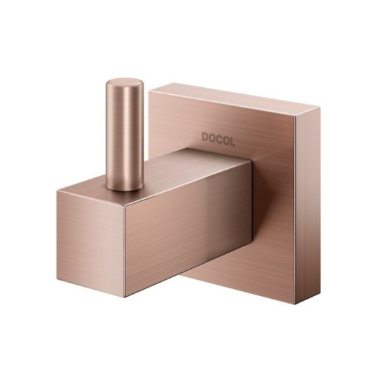 Cabide Para Banheiro Square Cobre Escovado Docol - Imagem principal - ac8088a9-ab38-427b-a35e-b87fa0420e16