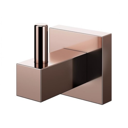 Cabide para banheiro Square Cobre Polido Docol - Imagem principal - 0296ac89-6224-4948-8fa1-85a15b6936a5