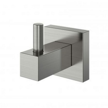 Cabide Para Banheiro Square Níquel  Escovado Docol