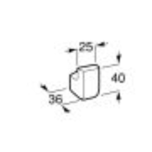 Cabide Tempo Cromado Roca - Imagem principal - 9b03066f-ec5c-4d5e-8b35-0a2d077f664d
