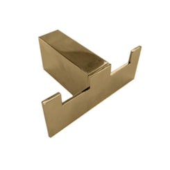 Cabideiro Duplo Kr567 Champagne Matte Kromma