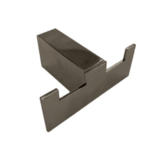 Cabideiro Duplo Kr567 Ônix Matte Kromma - Imagem principal - 680af309-26e6-4940-9d0a-a154eaa8bf85